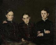 Cornelia, Clara en Johanna Veth, the three Sisters of the Artist